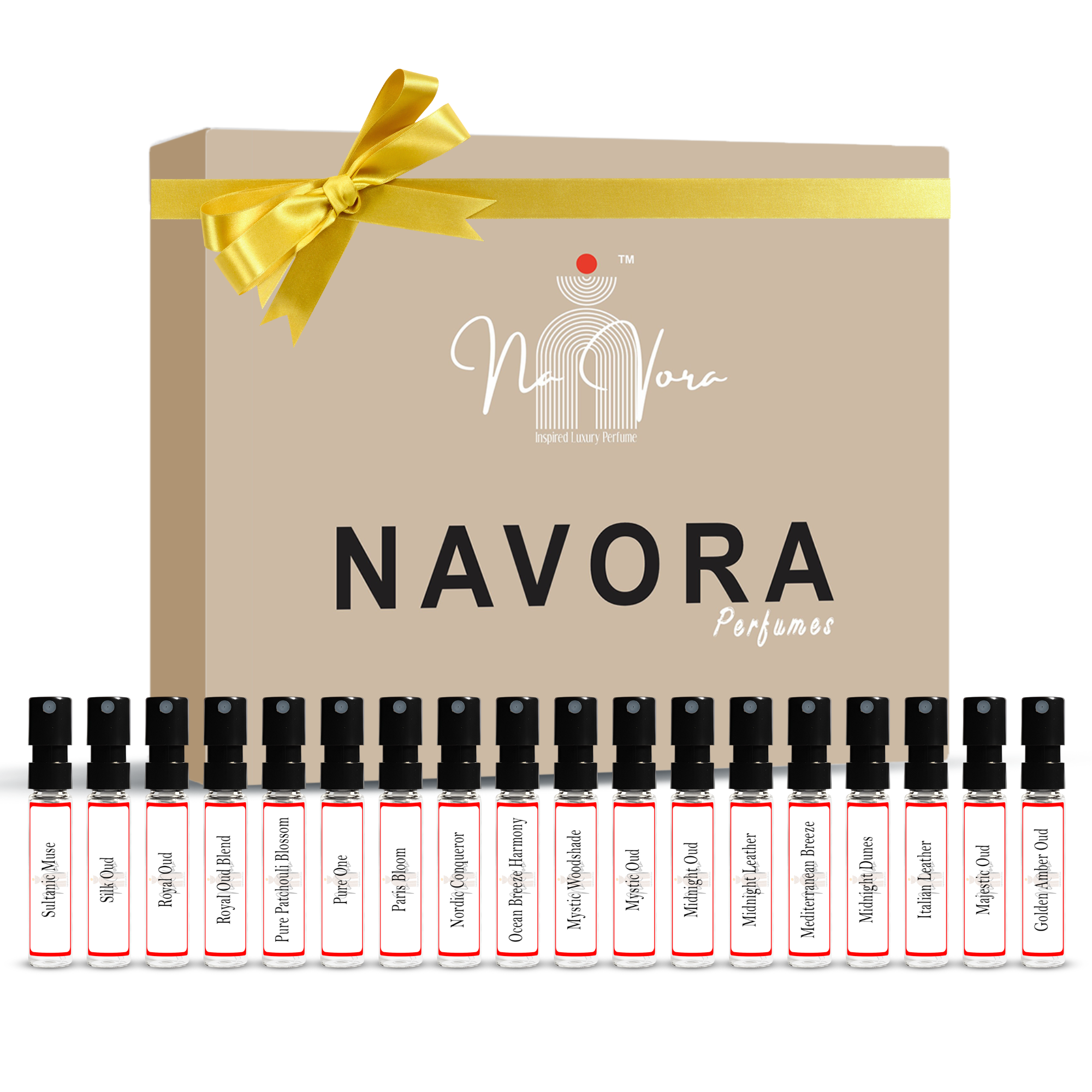 Navora Premium Unisex EDP Tester Collection (18 x 2ml)